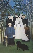 Henri Rousseau A Country Wedding oil on canvas